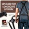 Chef, BBQ and Work Apron with Bottle Opener and Hand Towel - Durable 10oz Cotton Canvas, Brass Hardware and Cross Back Straps - For Men, Women, Grilling, and Cooking (Brown)
